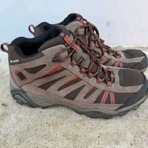 Columbia Mid Waterproof Hiking Trail Boots US Mens Size 12